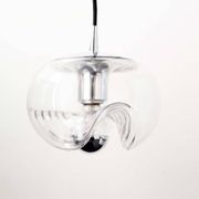Petite ‘Futura’ pendant light by Koch & Lowy for Peill Putzler