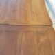 Table de ferme Louis XV en merisier 1900 pied de biche - 2m65
