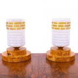 Small bedroom lamps, Poland, mid-20th century.