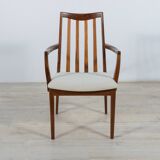 Mid-Century Teak and Fabric Dining Chairs by Leslie Dandy for G-Plan, 1960s