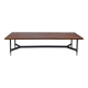 Banc italien en teck et métal, 1970