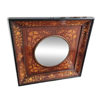 Old vintage witch mirror