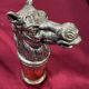 Gucci Italy: Silver-Plated Horsehead Pepper Mill Circa 1970