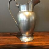 complete set of coffee and tea with milk pot and sugar art Deco in tin