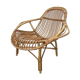 Rattan armchair 60s