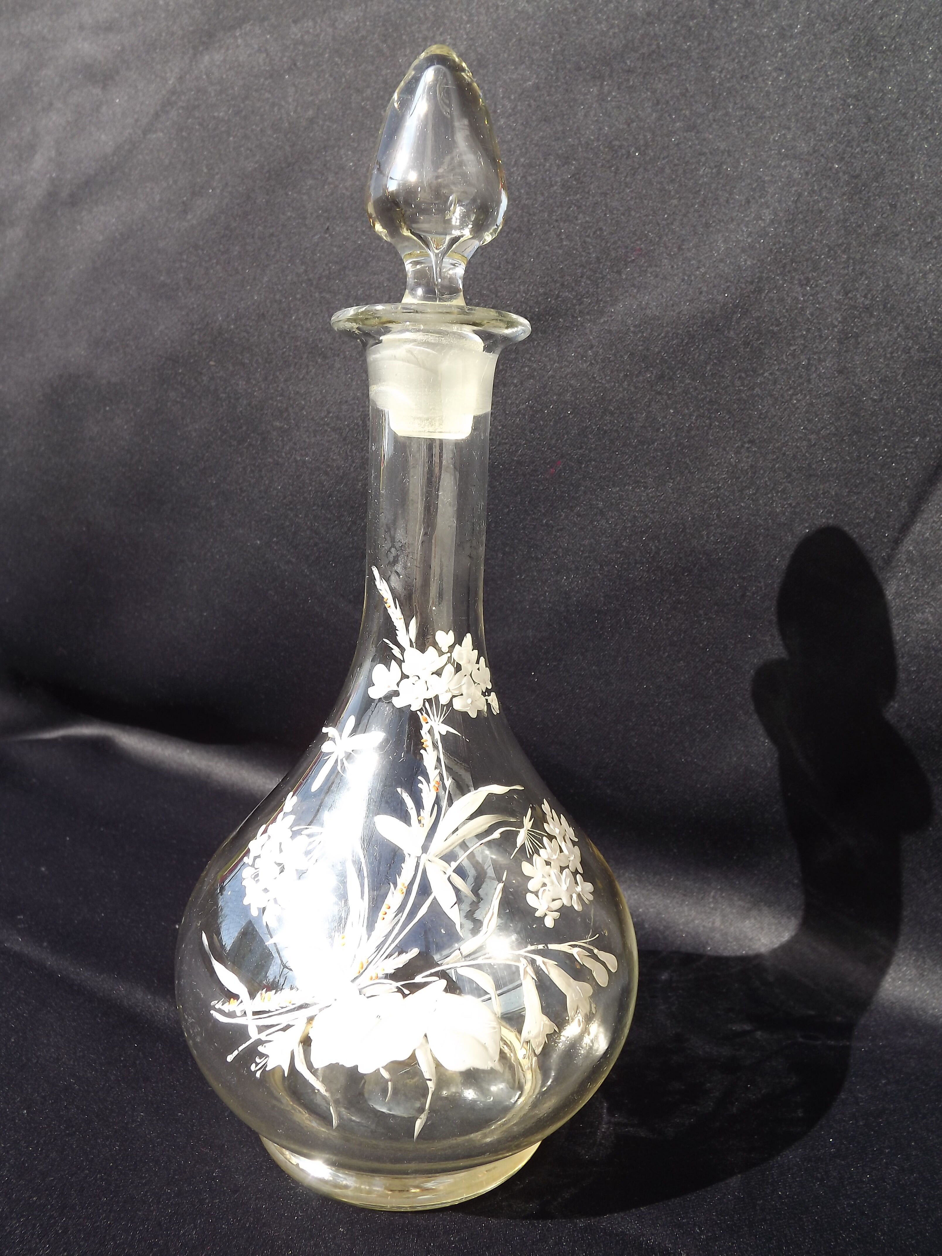 Carafe with swaddled decoration