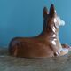 Saint Clement earthenware dog