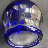 Large overlay cut crystal carafe (Roemer)