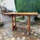Table de bistrot bois vintage