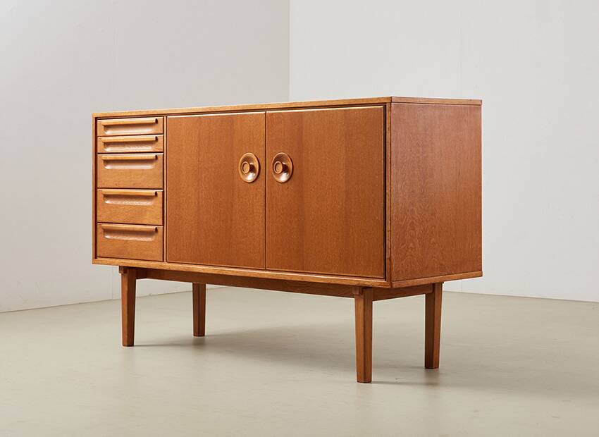 Buffet rare, modèle C2-29, par Mart Stam pour UMS Pastoe Pays-Bas 1948
