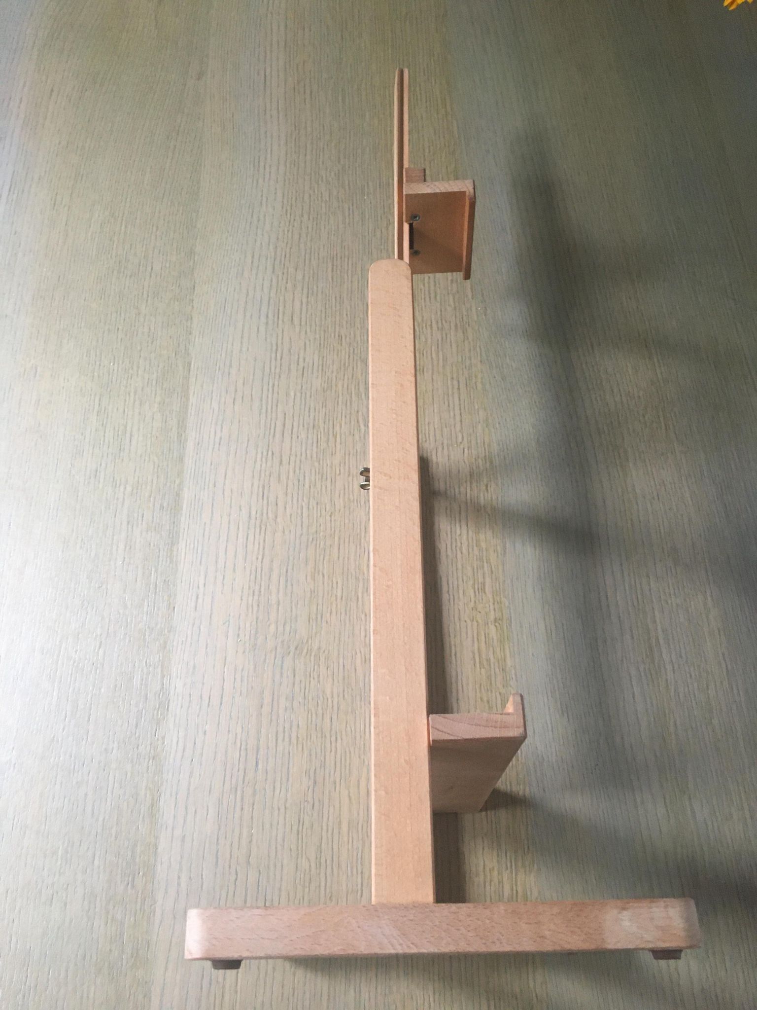 Vintage wooden table easel