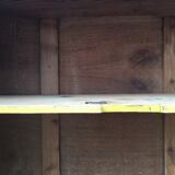 Yellow Parisian glass cabinet