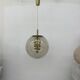 Doria Leuchten globe glass hanging lamp , 1970s