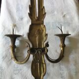 Pairs of Louis XVI-style bronze wall light