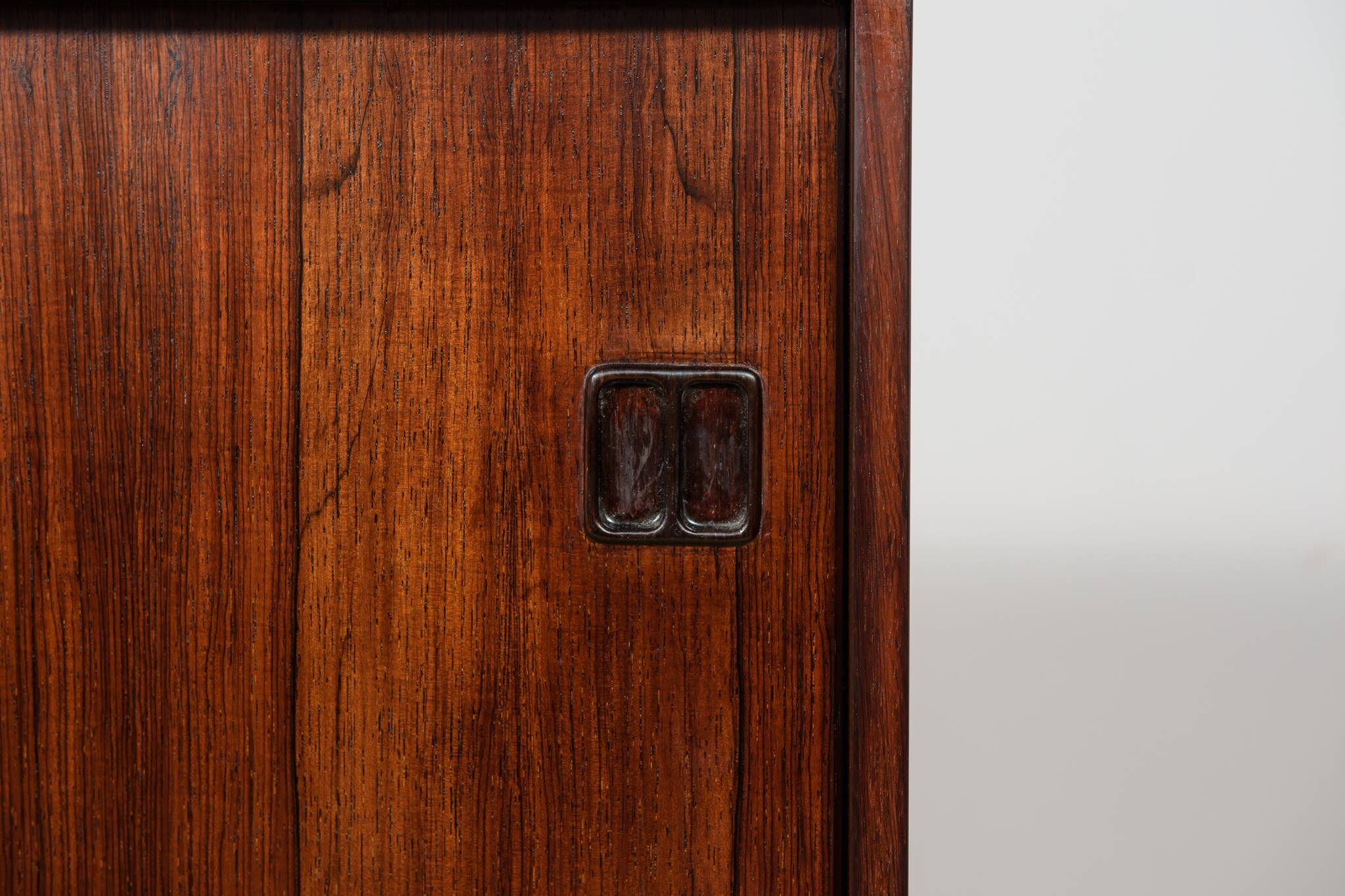 Small mid-century rosewood sideboard, Denmark, 1960s