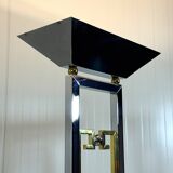 Arte Lumen floor lamps chrome & brass 1970’s, set of 2