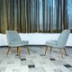 Mid-Century Club Chairs in Mohair by Wilhelm Knoll, 1950s, Set of 2