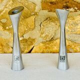 Scandinavian pair of candlesticks by Broste, Copenhagen circa 1970/1980.