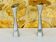 Scandinavian pair of candlesticks by Broste, Copenhagen circa 1970/1980.