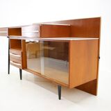 1960s M.Pozar Modular Set of Desk and Chest of Drawers, Czechoslovakia