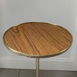 Tripod pedestal table 70s