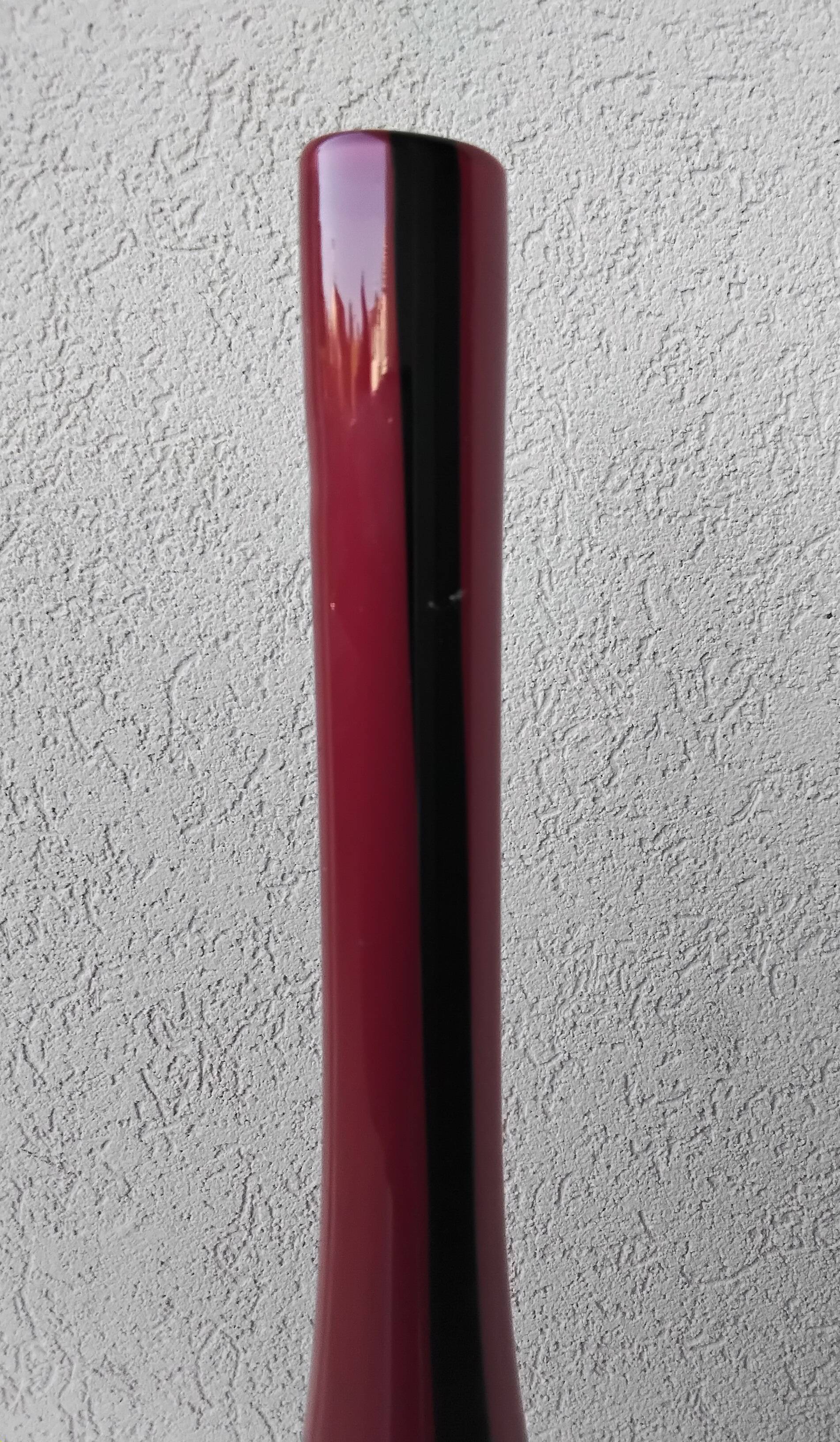 Single-stem glass vase