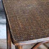 Side service table in old rattan