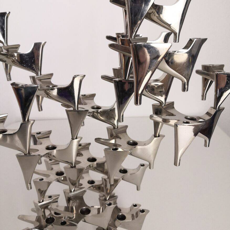 Set of 26 Hammonia Motard candle holders