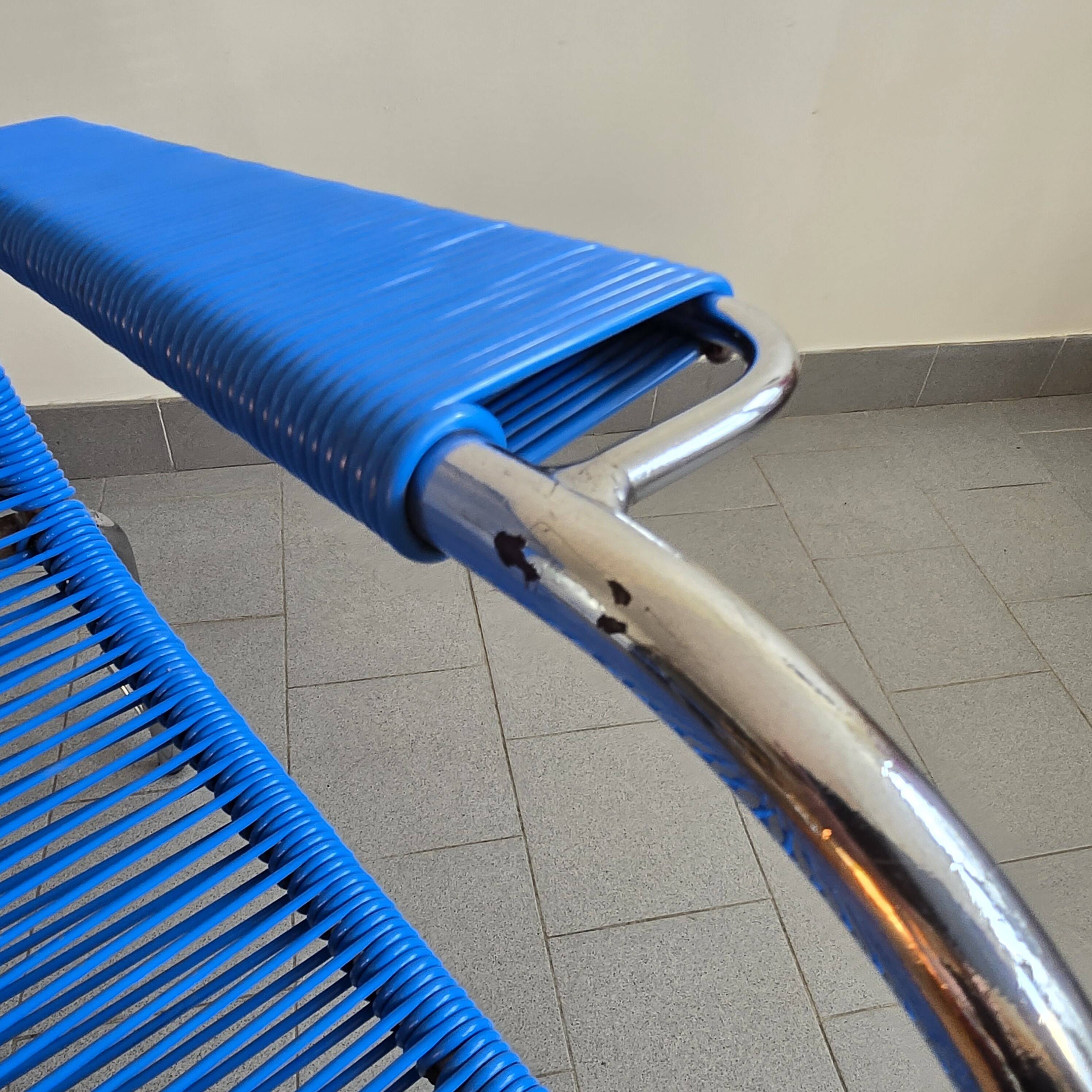 Vintage 1960s Scoubidou armchair