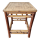 Vintage coffee table in bamboo and rattan '1970s – Bohemian/Exotic style