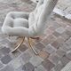 3 rotating vintage armchairs
