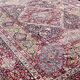 Large Antique Iranian Oriental Rug: Yazd: 4.45 X 3.30 Meters
