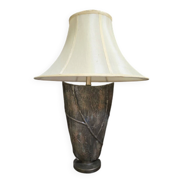 Very large lamp with dragonflies in Art Nouveau style.