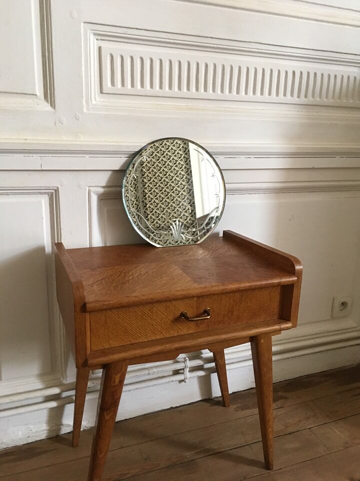 Vintage bedside table