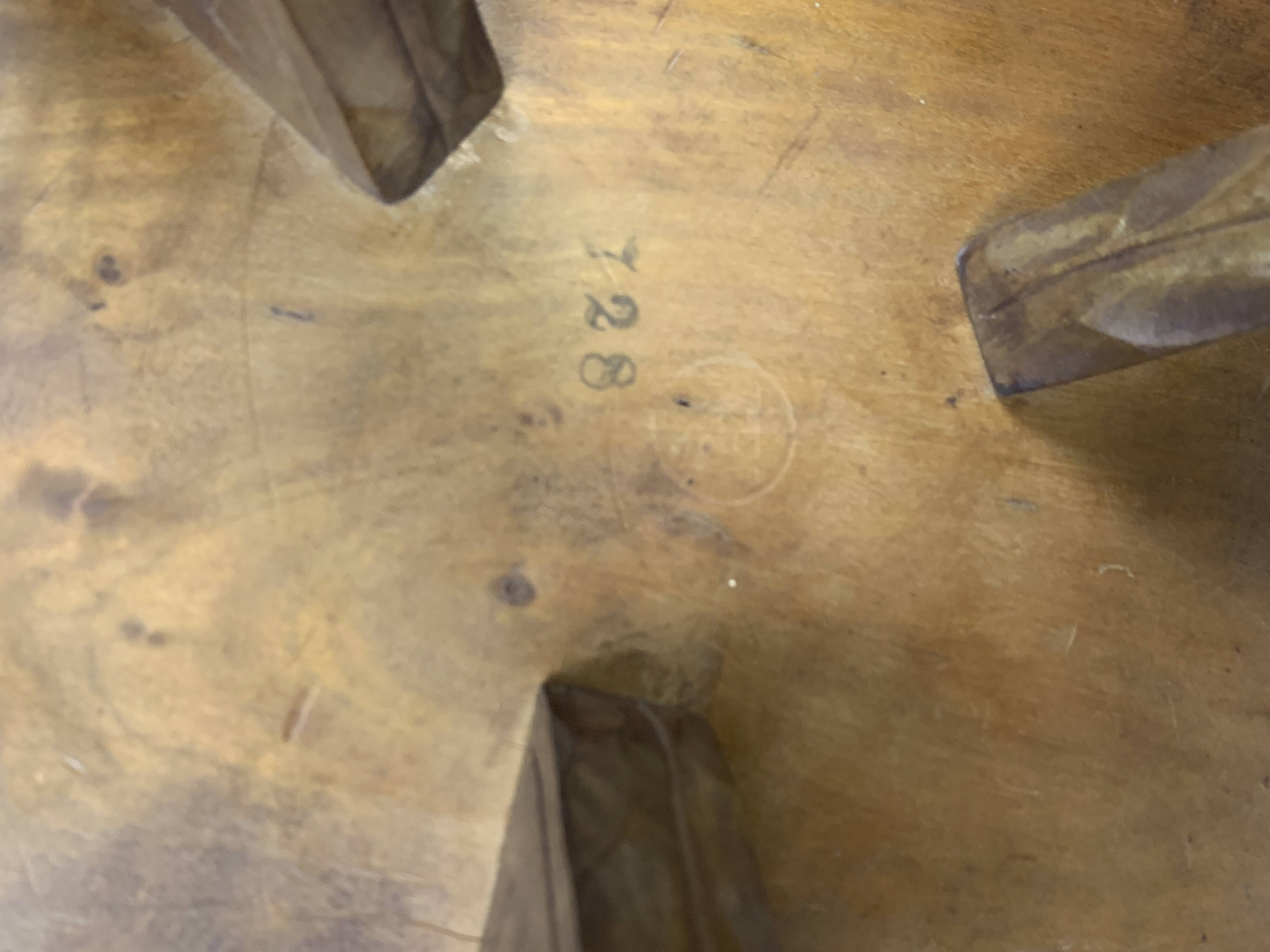 Arts & Crafts Japanese Hand Carved Side Table for Liberty London, 1905