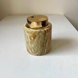 Vintage sarome  japan table lighter in  marble