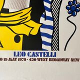 Roy Lichtenstein - Original Exhibition Poster at Leo Castelli Gallery, 1979 - Poster