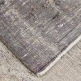 Gray handmade vintage rug 174x294cm