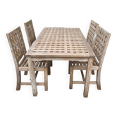 Outdoor table and chairs