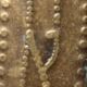 Vintage triptych in repoussé copper Judaïsa - signed