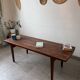Vintage Scandinavian coffee table in rosewood.