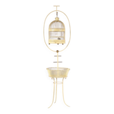 Cage à oiseaux, France années 1950