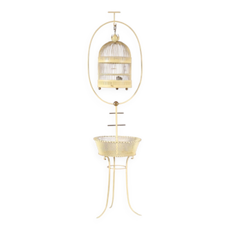 Cage à oiseaux, France années 1950