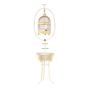 1950s Decorative bird cage from France
