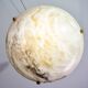 Great size superb Art Deco white alabaster chandelier, 1930s