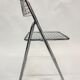Set of four chrome folding chairs by Niels Gammelgaard for Ikea 1970