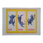 A paper advertisement wine tonic with Quiquina  1937