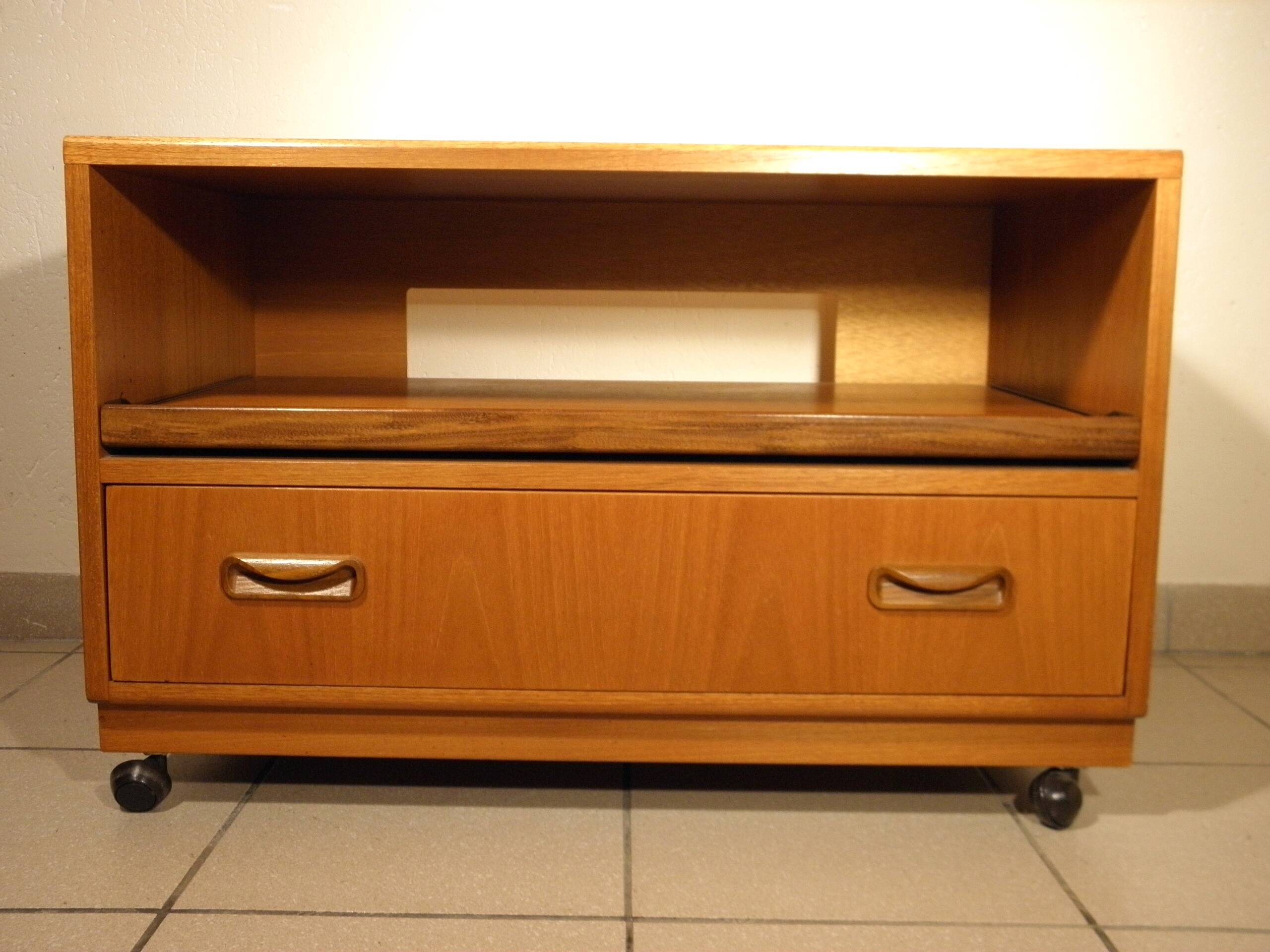 G-Plan teak TV cabinet from the 60s