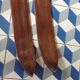 Paire skis anciens en bois 198cm