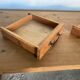 Solid pine dining farmhouse table with 2 drawers 1950 160x69x74cm